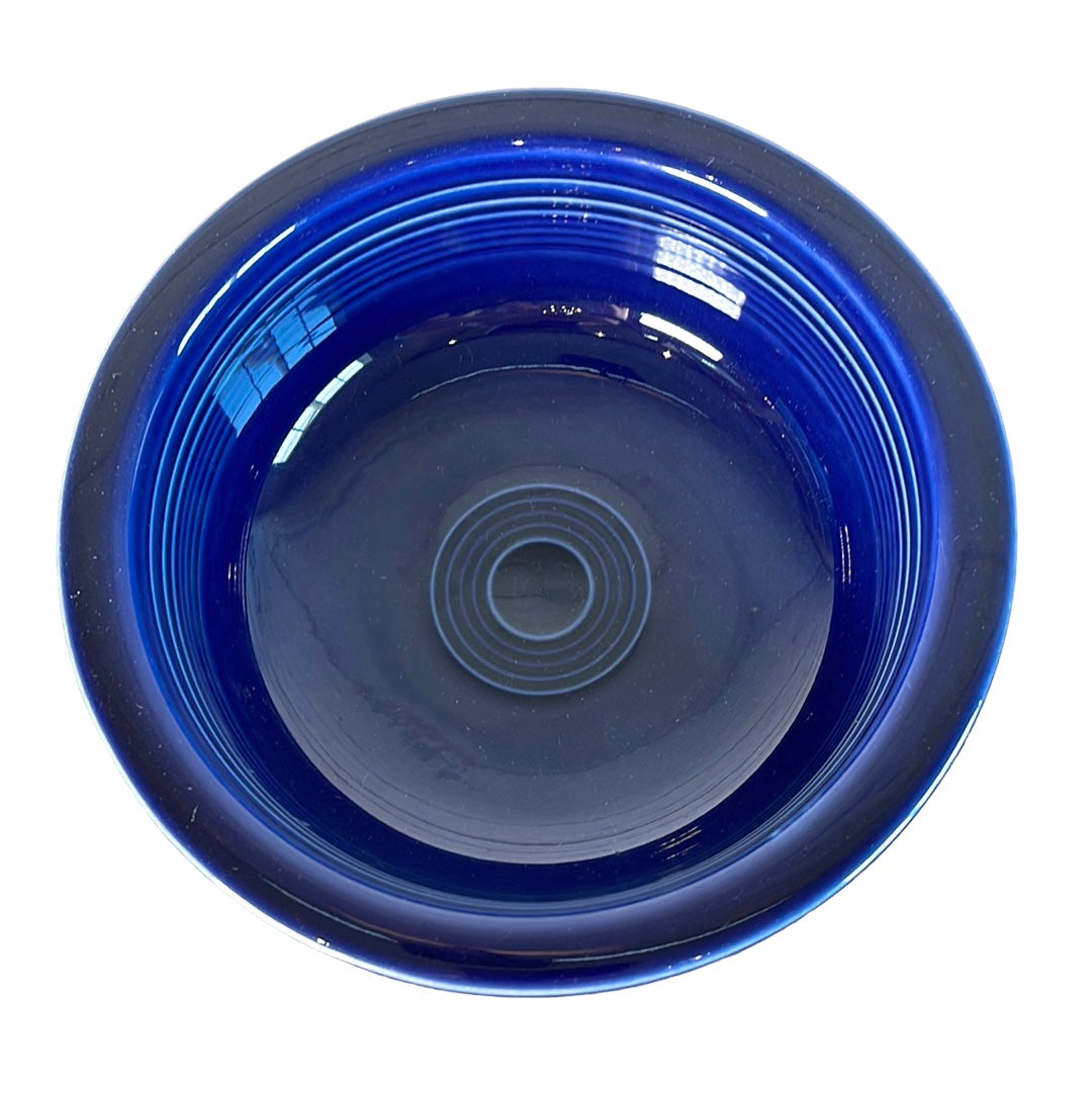 Homer Laughlin Fiestaware Cobalt Blue Vegetable Bowl from the 1980s
