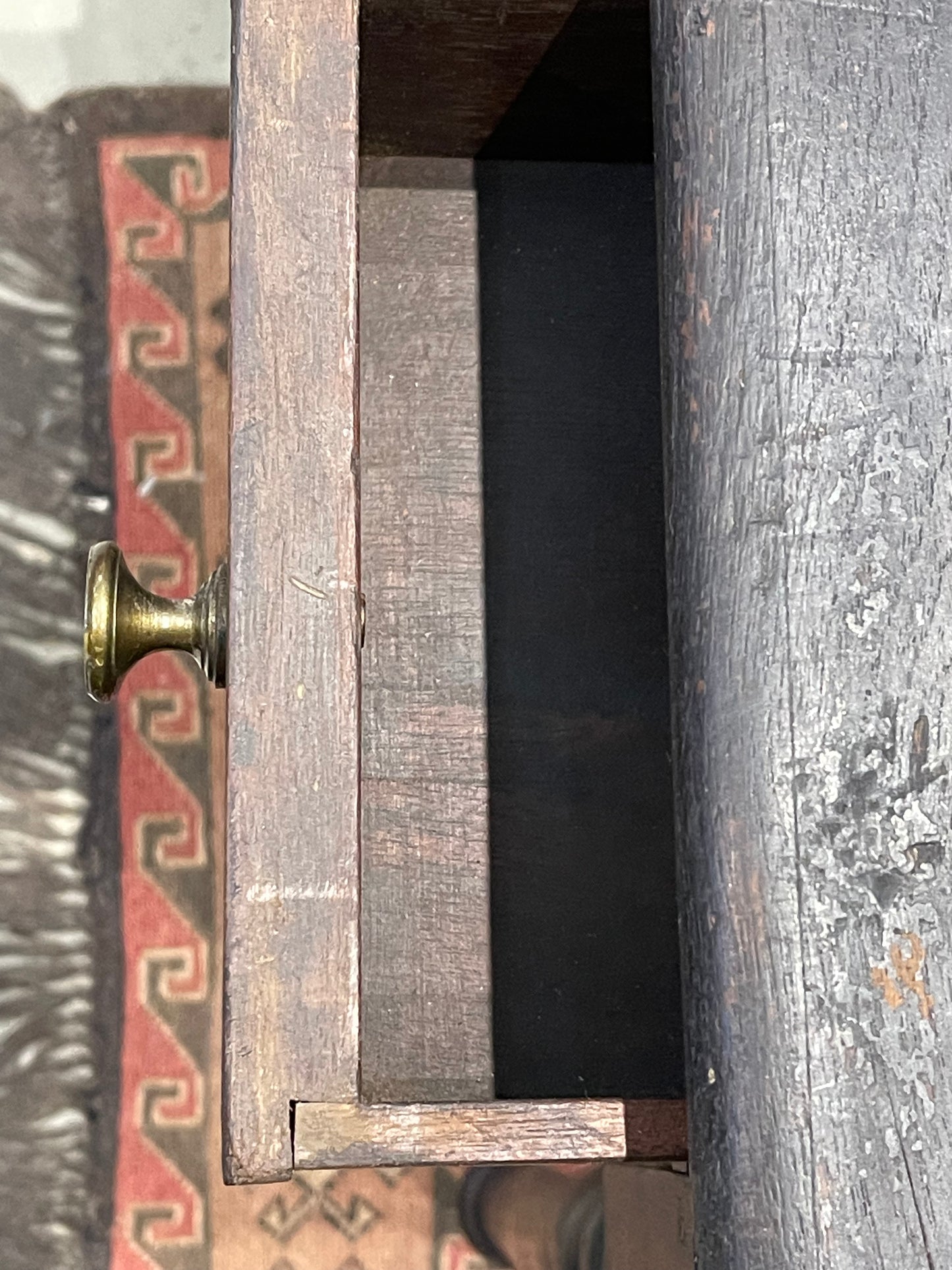 Small French Black Desk