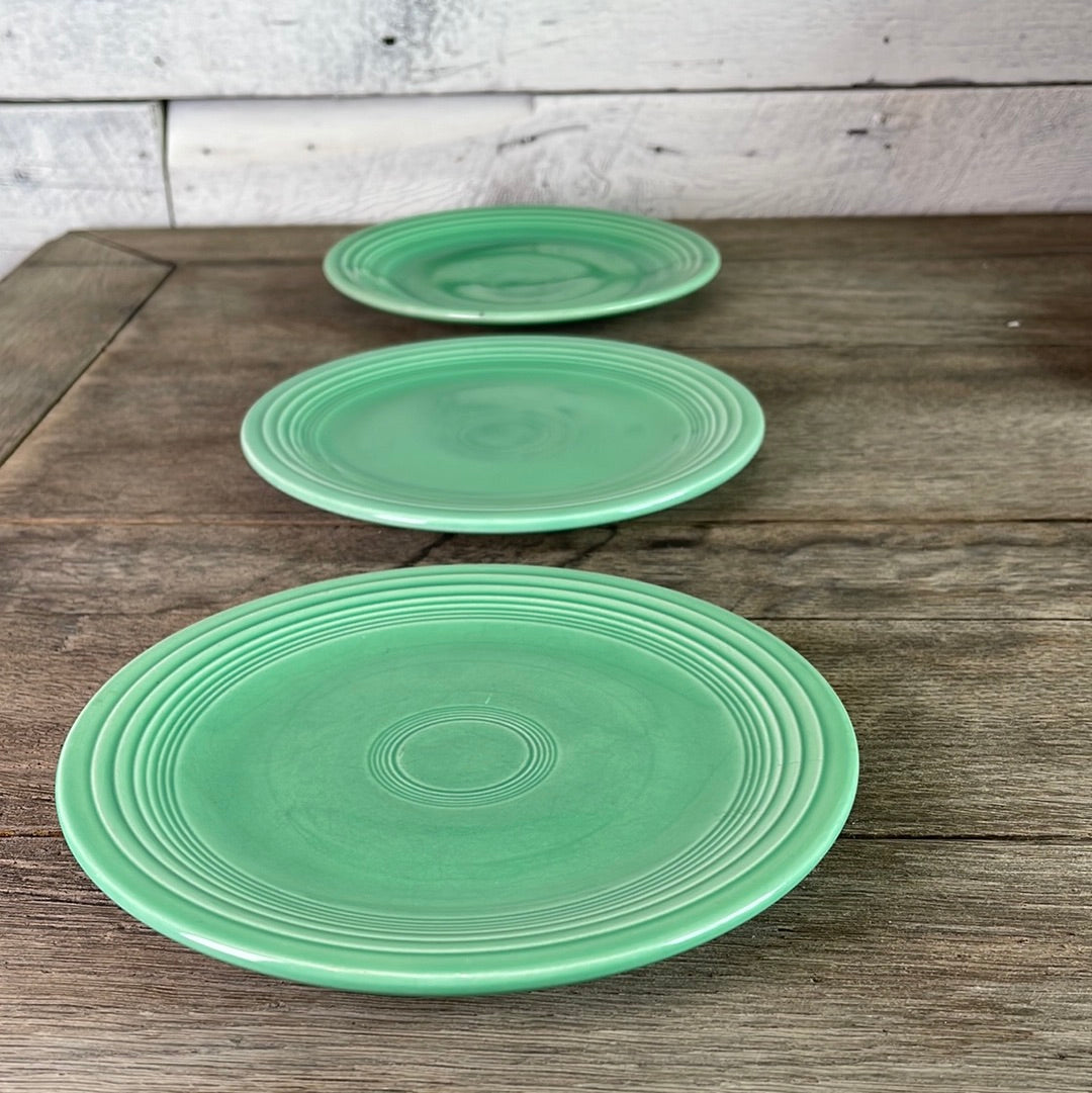 Vintage Fiestaware Bread & Butter Plate Original Light Green
