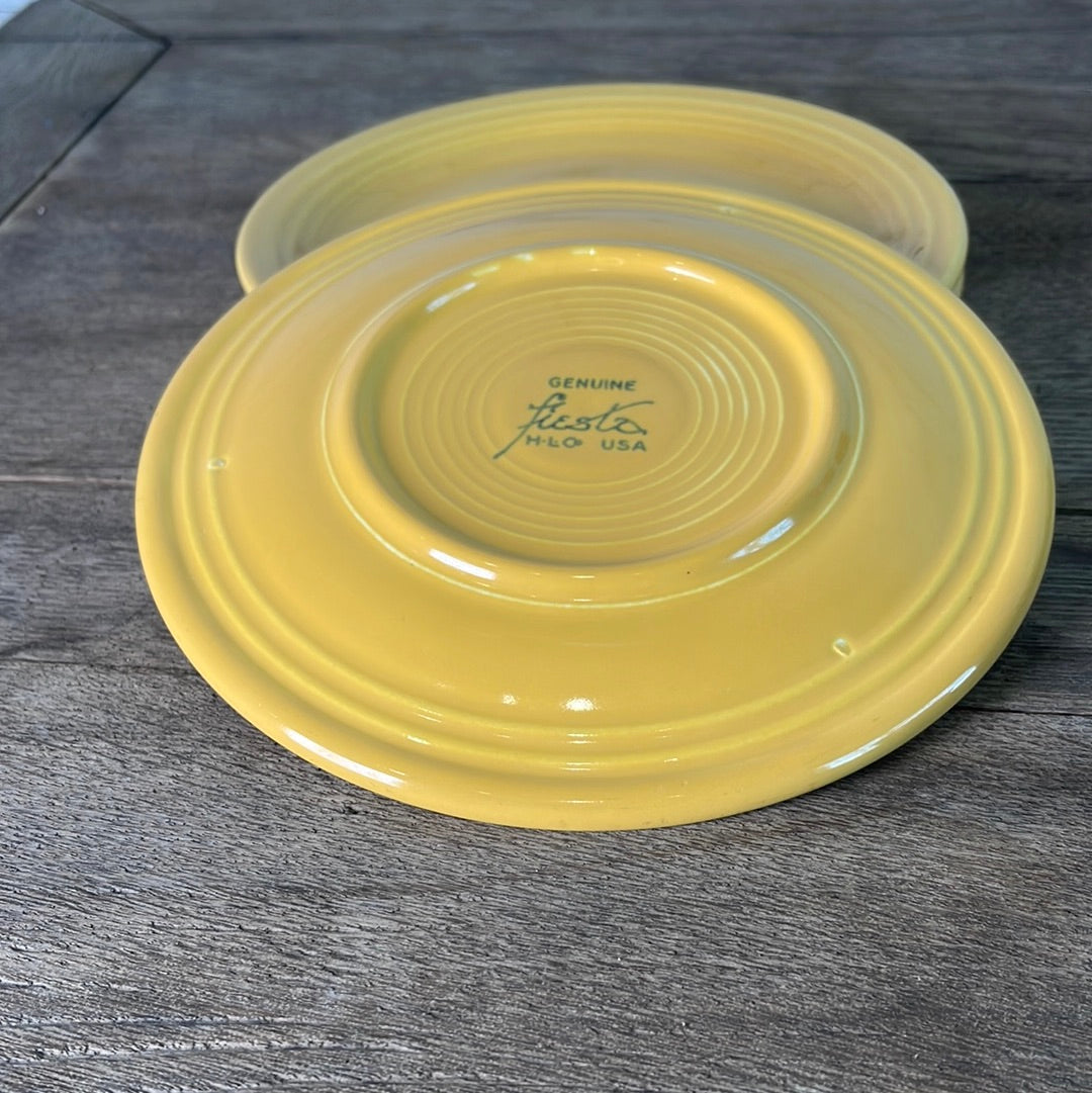 Antique Gold Fiesta ware Bread or Salad Plate