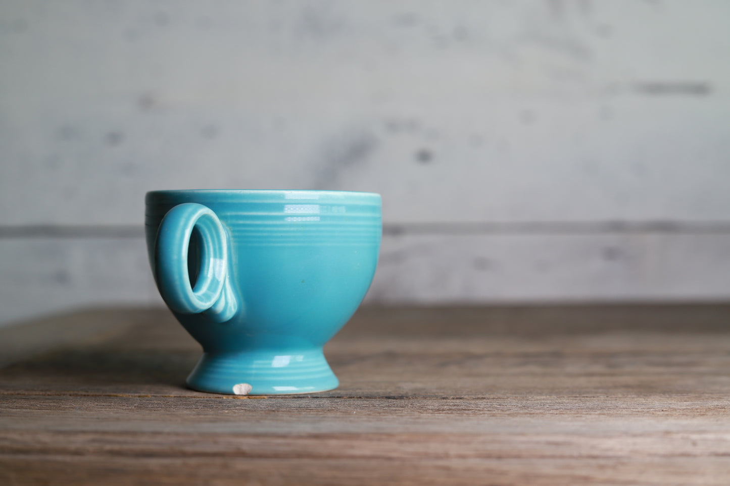 Fiestaware Turquoise Ring Handle Creamer
