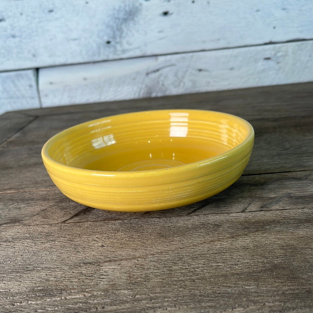 Original Fiestaware Dessert Bowl Antique Yellow Fiesta ware
