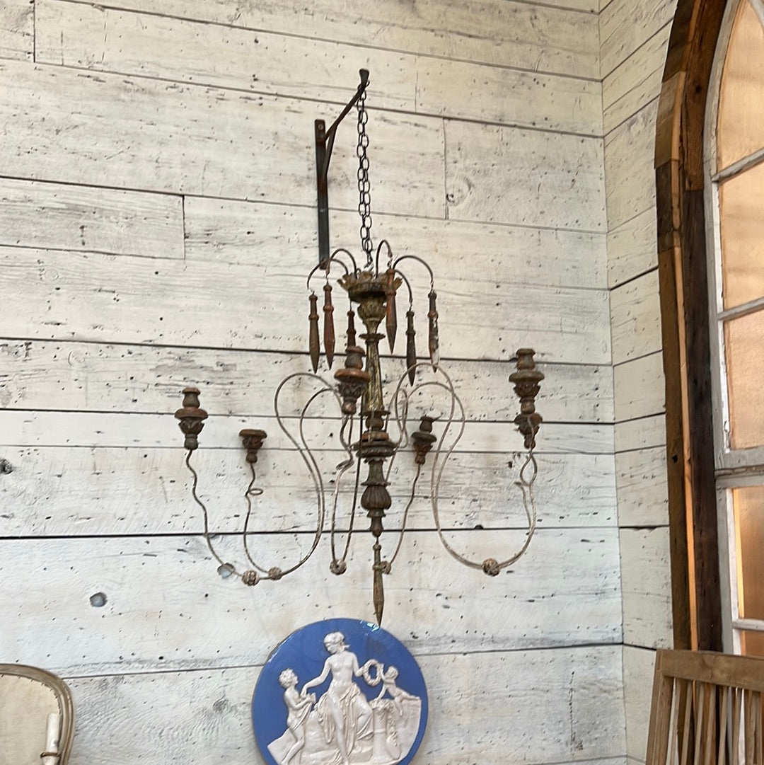 Gilt Chandelier made up with 18th and 19th Century Parts