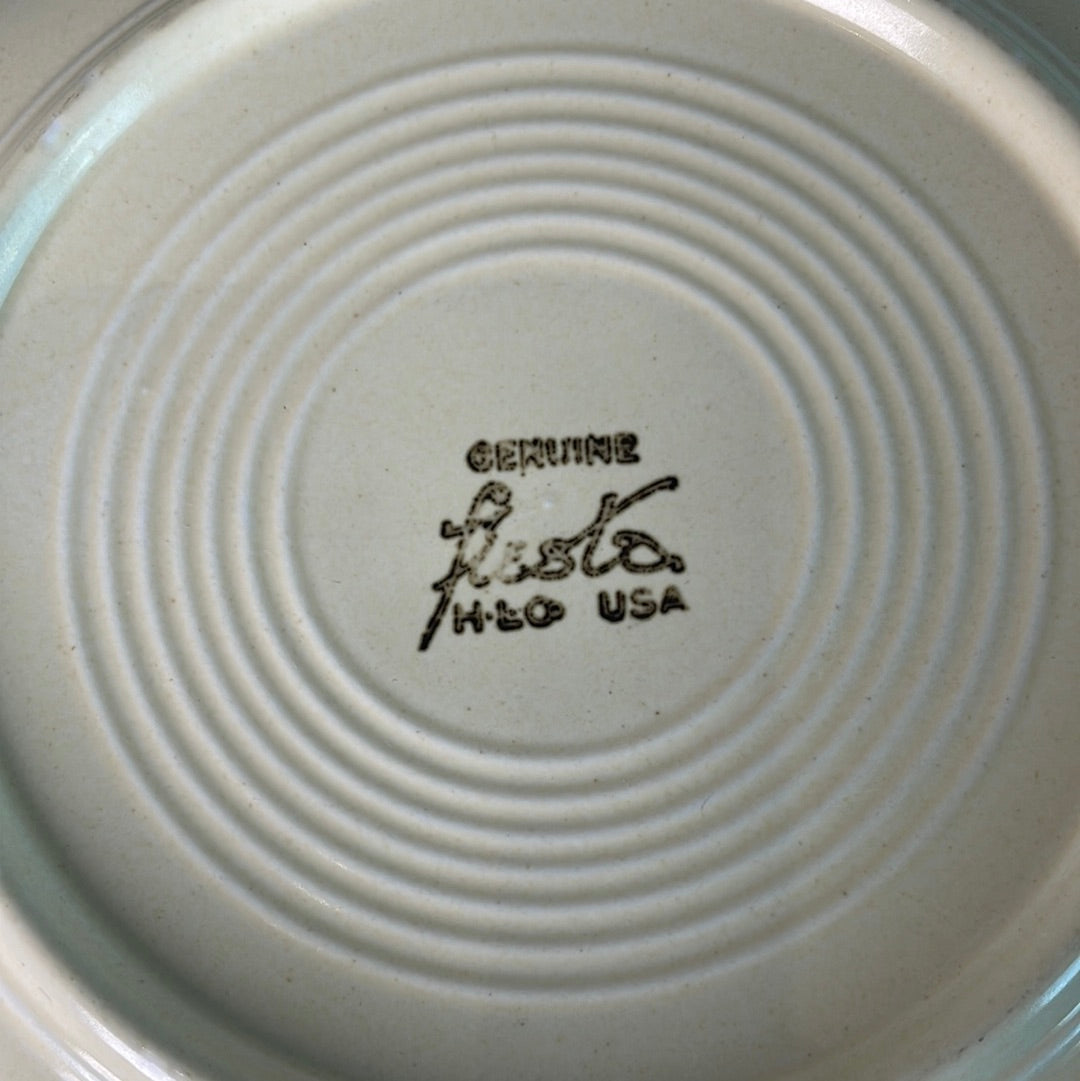 Vintage Fiestaware Yellow 9.5” Luncheon Plate Fiesta ware