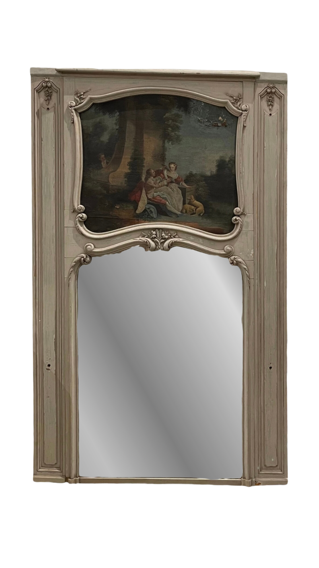 French Trumeau Mirror