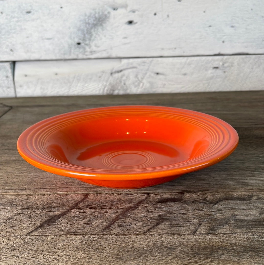 Vintage Fiestaware Original Red Rim Soup Bowl
