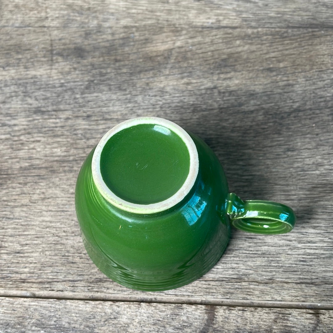 Homer Laughlin Fiesta Forest Green Cup Older Edition