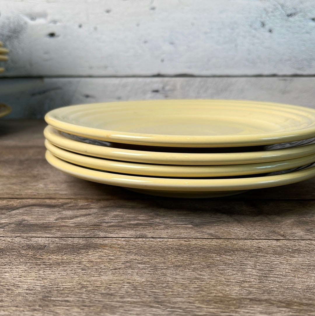 New Yellow Fiestaware Appetizer Plate