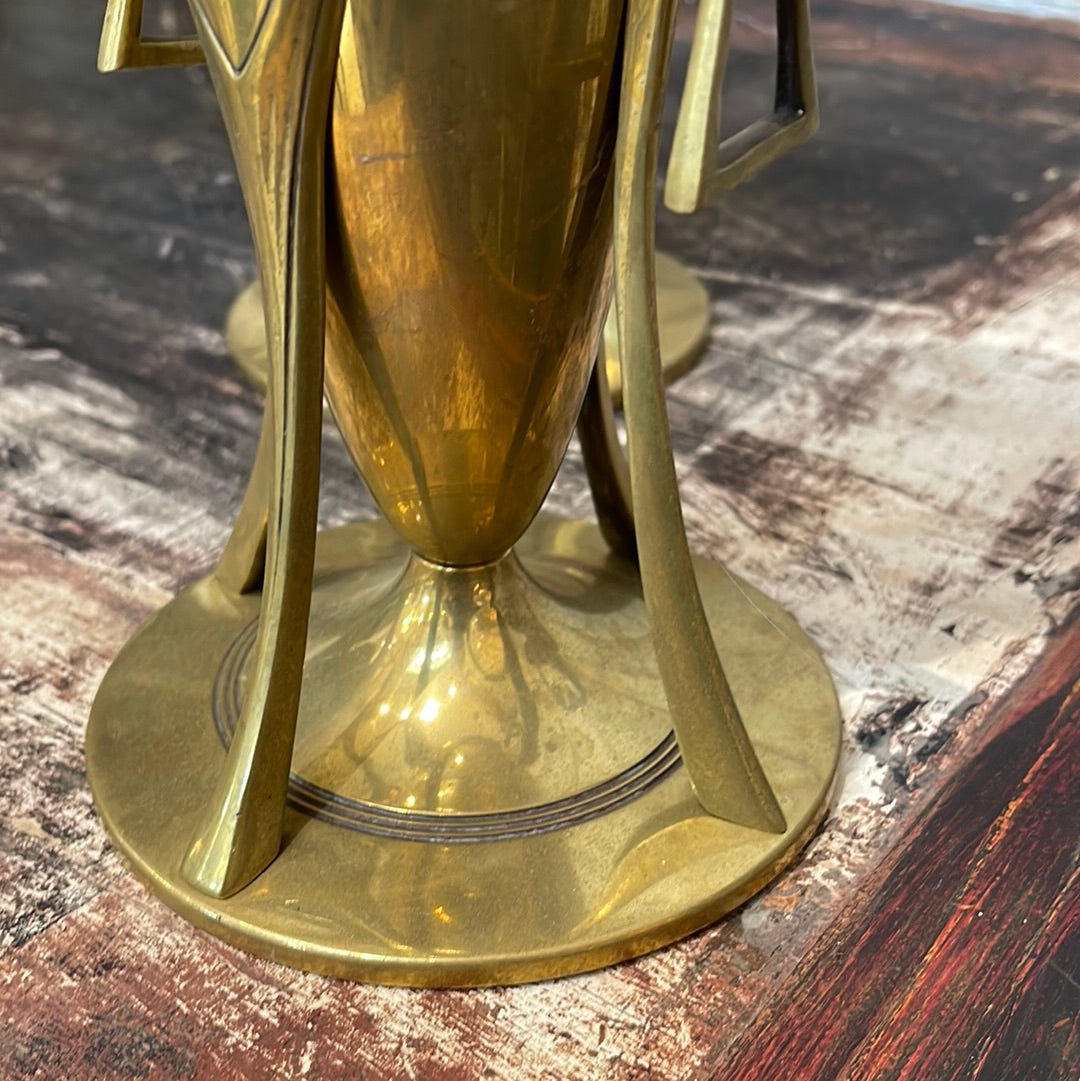 Trench Art Vase from Shell Casings