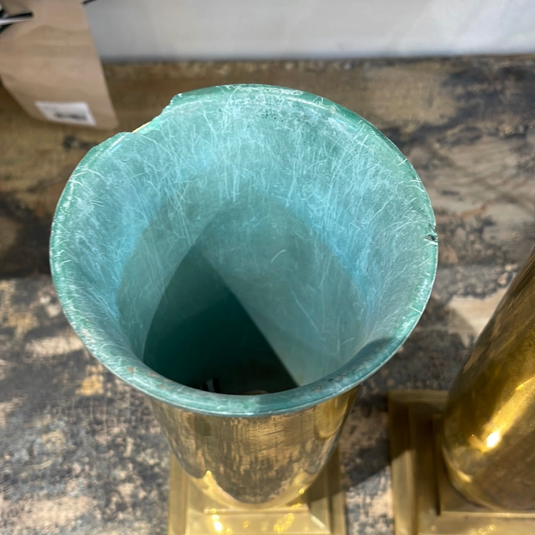 Brass Vases - Square Religious