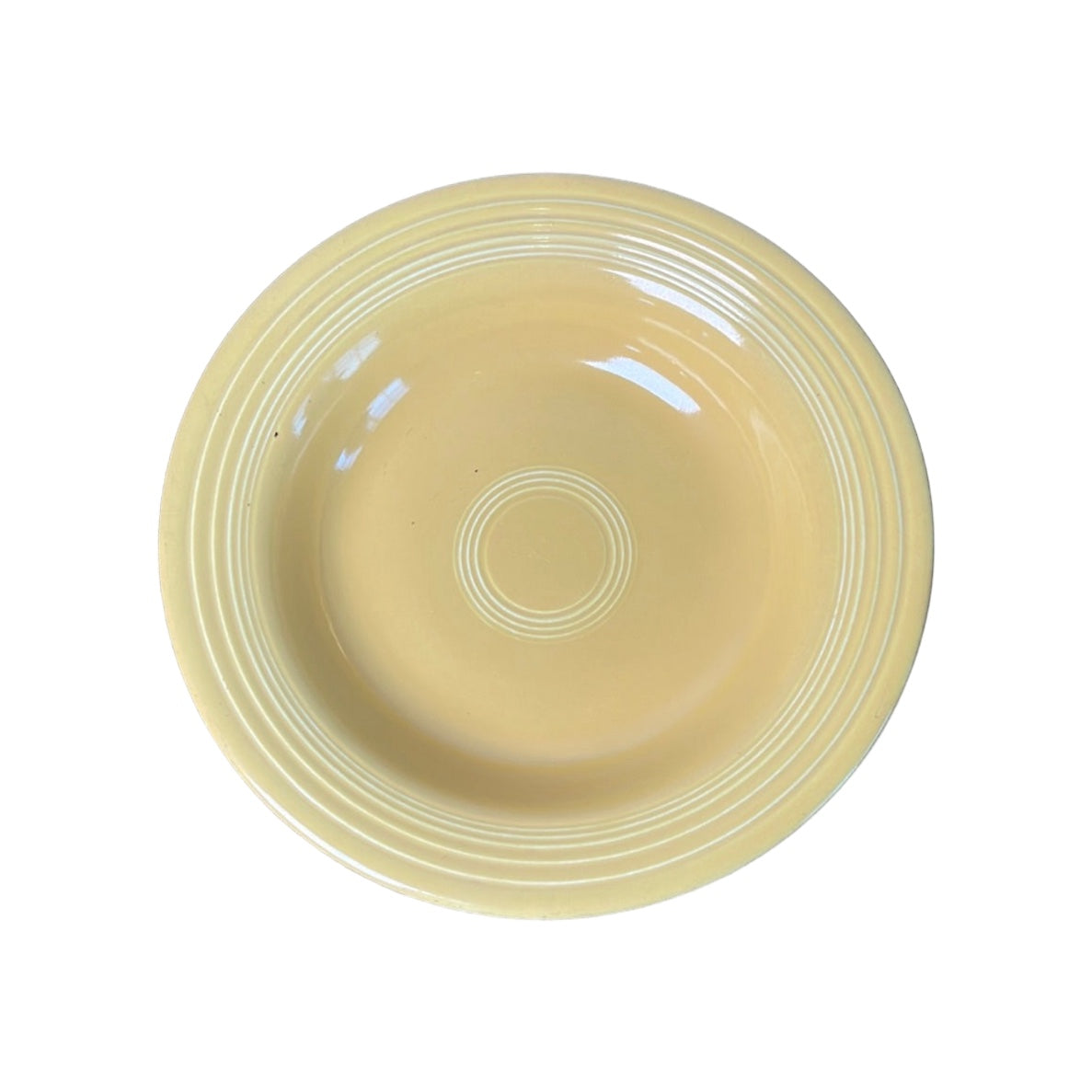 Vintage Fiestaware Antique Gold Rim Soup Bowl