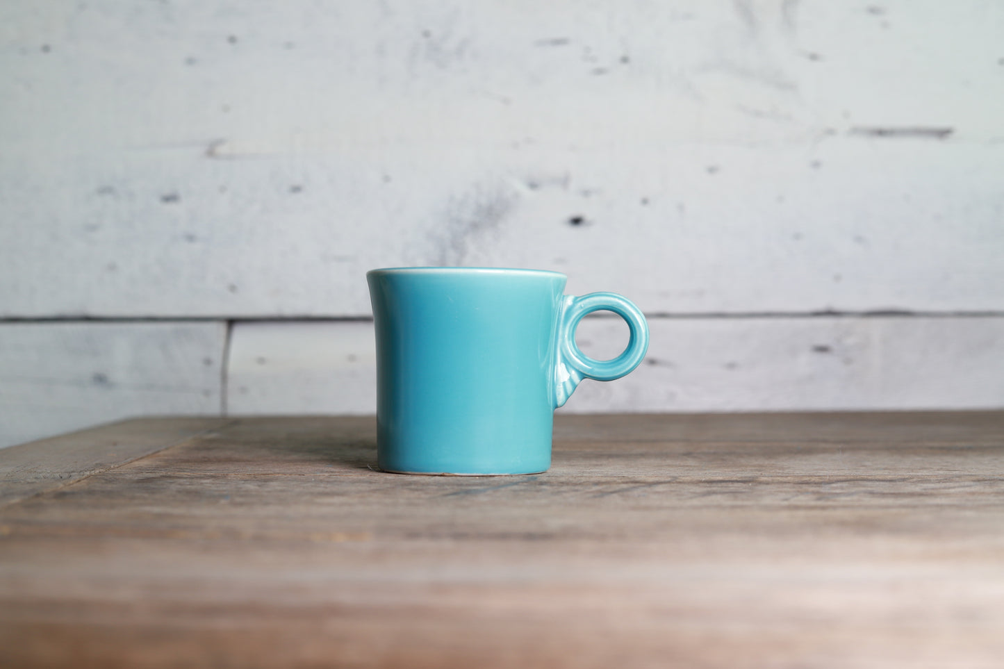 Turquoise Fiestaware Tom & Jerry Mug