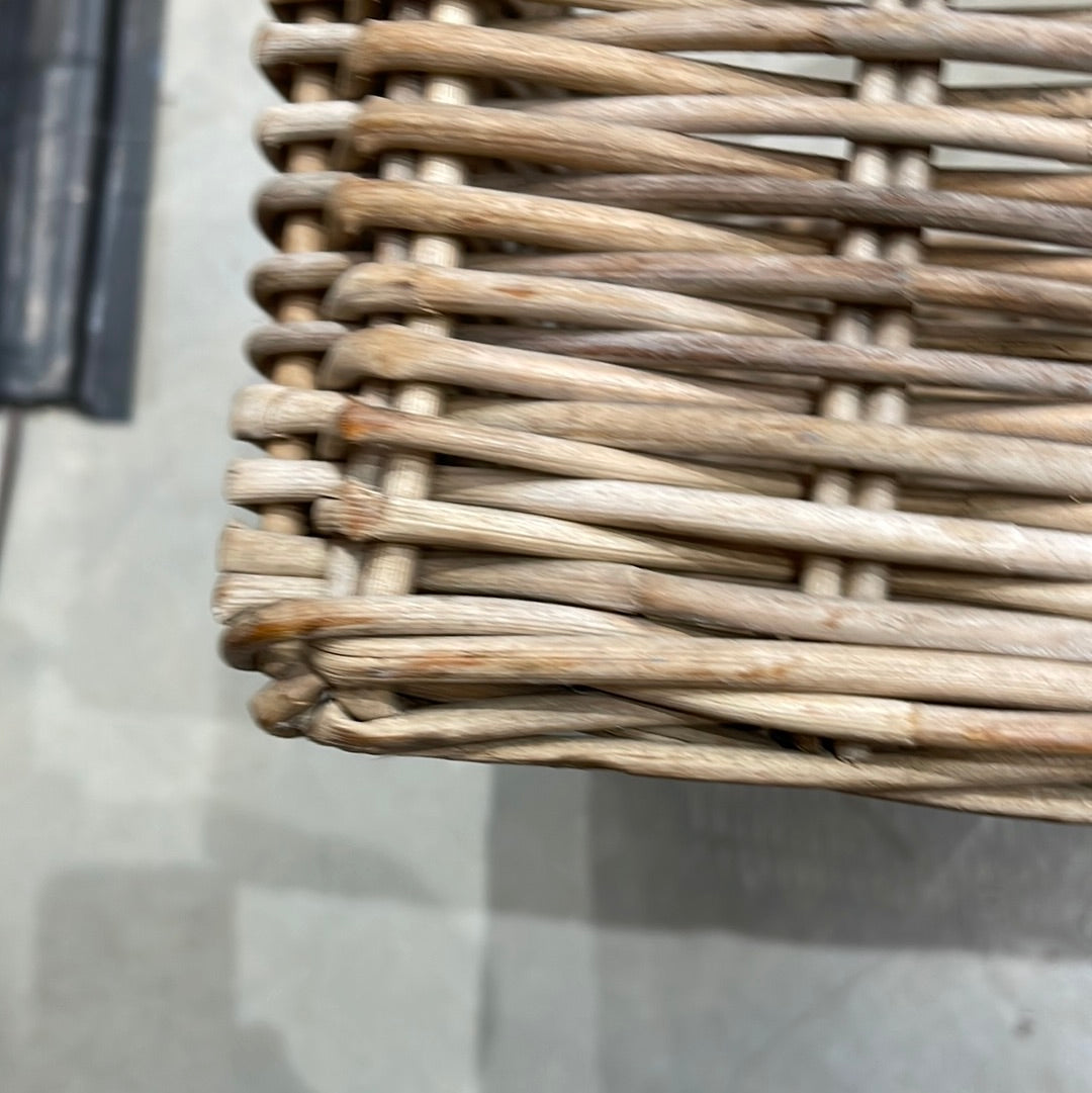 Large Square Basket with Handle