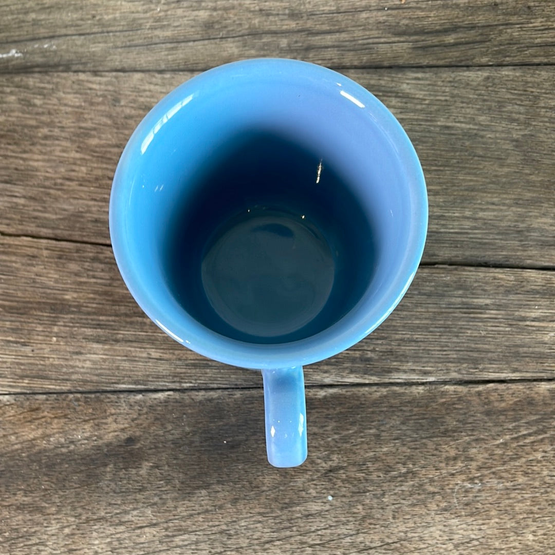 Fiesta ware Periwinkle Tom & Jerry Mug