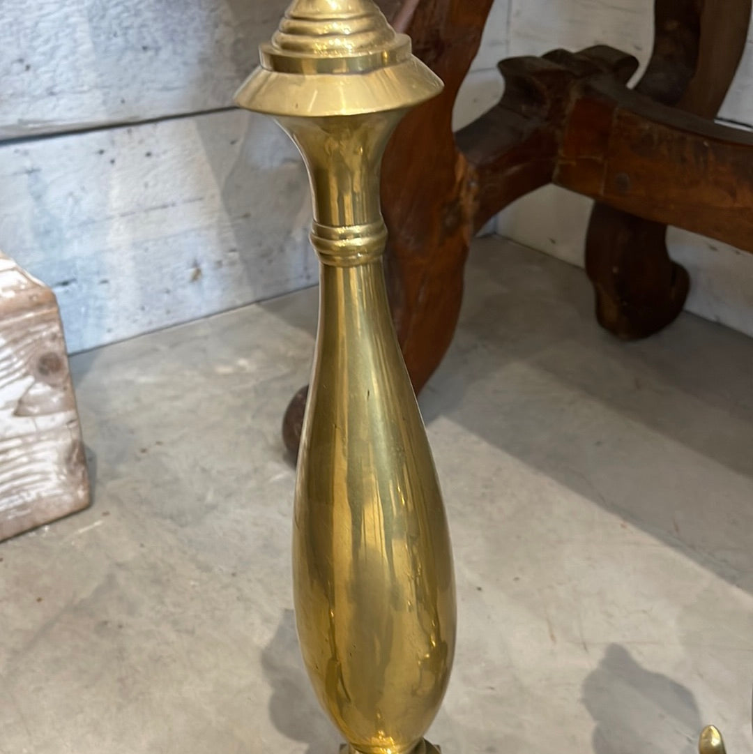 Brass Andirons