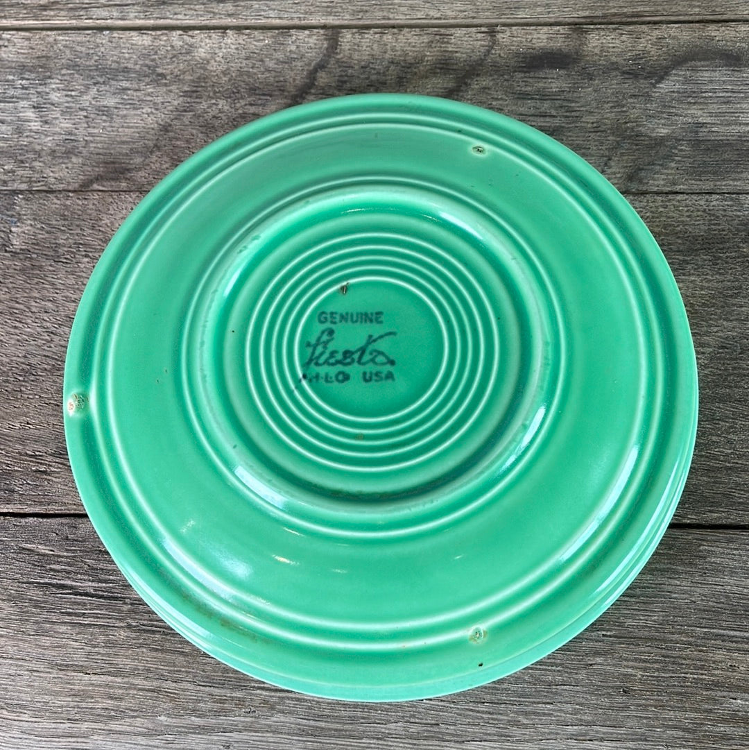 Vintage Fiestaware Bread & Butter Plate Original Light Green