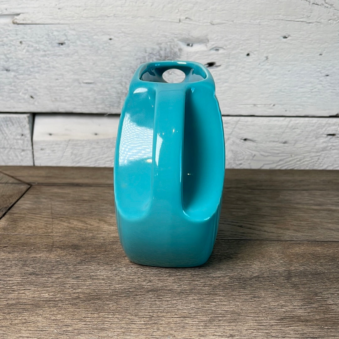 Fiestaware Turquoise Small Disk Pitcher