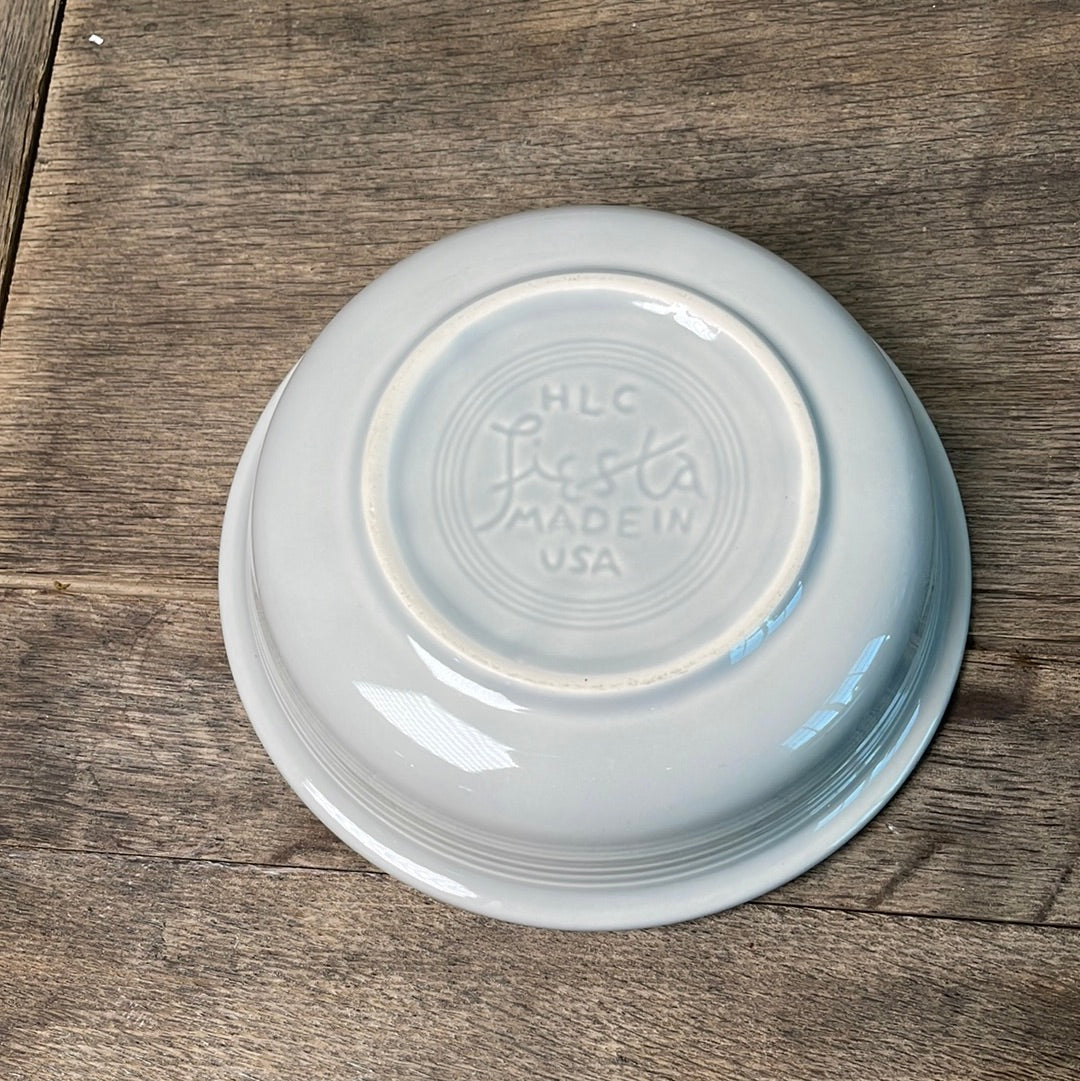 Vintage Fiestaware Nappy 6 7/8” Bowl Grey