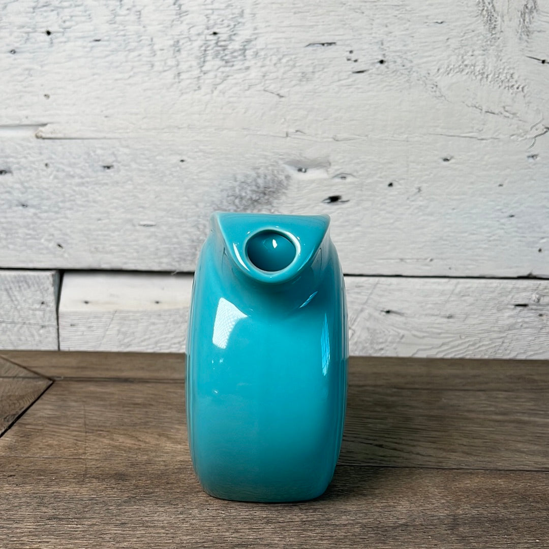 Fiestaware Turquoise Small Disk Pitcher