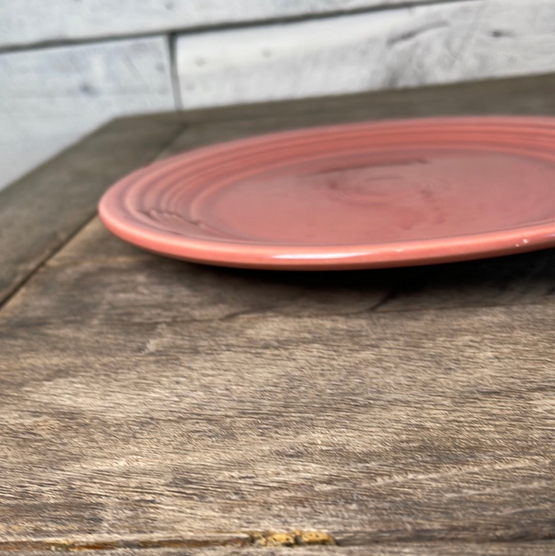 Original Vintage Rose Fiestaware Luncheon Plate