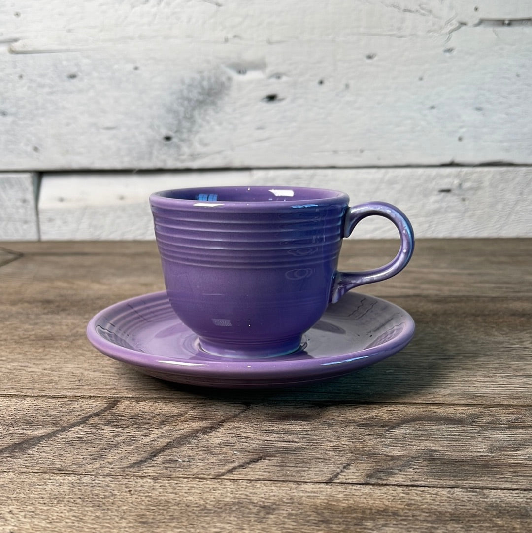 Lilac Fiestaware Cup & Saucer