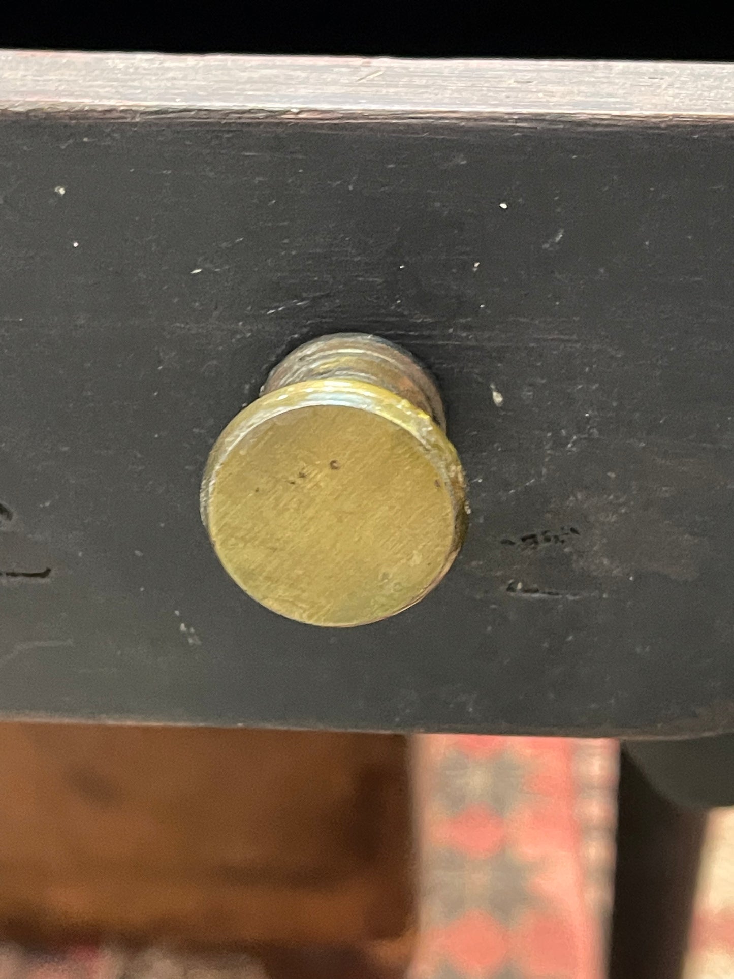 Small French Black Desk