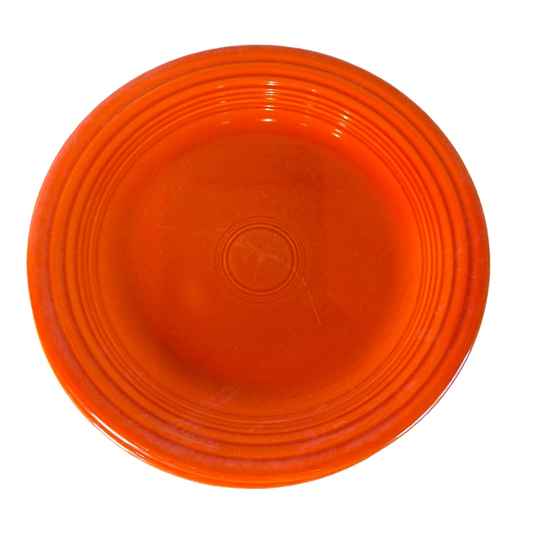 Vintage Fiestaware Original Red Dinner Plate 10 3/8”