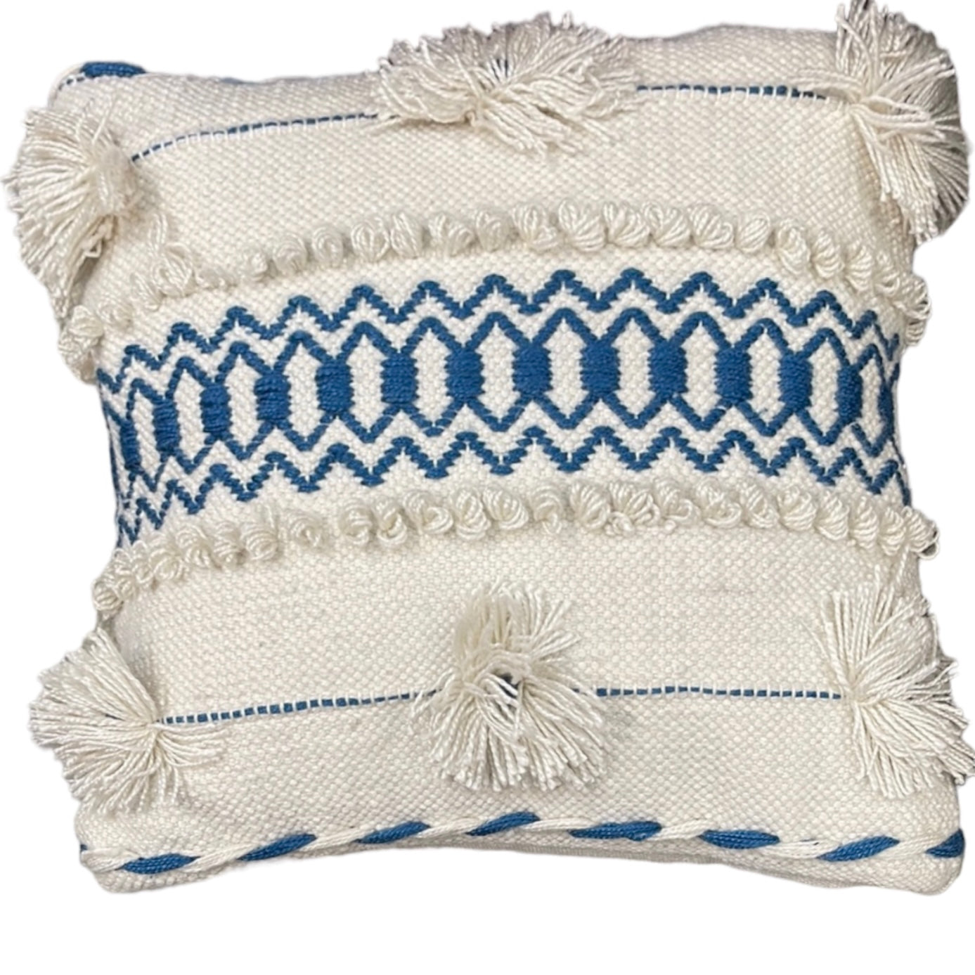 Natural Blue 18 x 18 Pillow