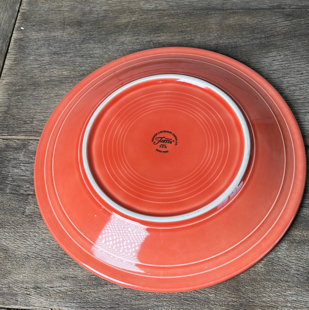 Fiesta ware Persimmon 10.5” Dinnerplate