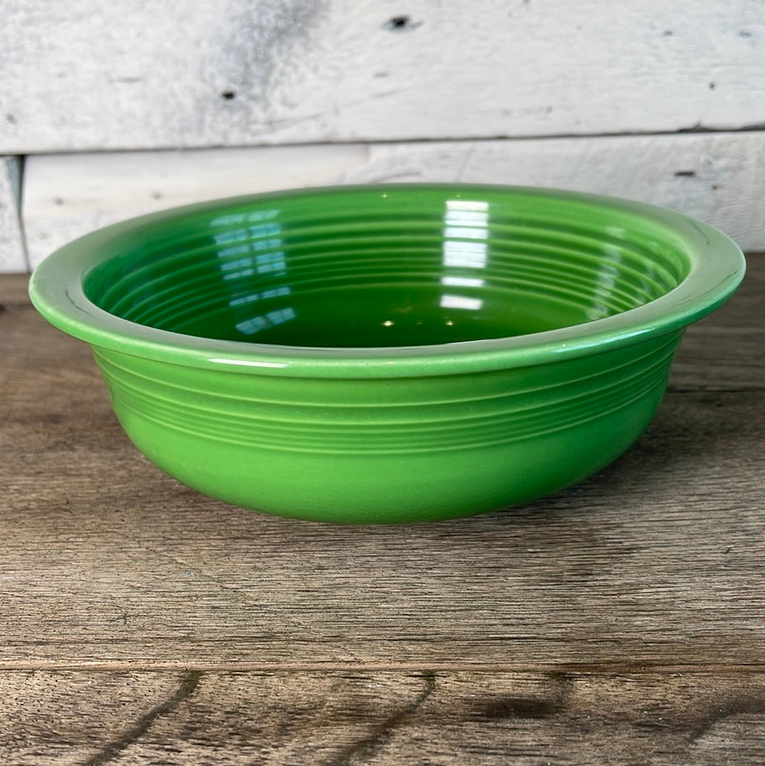 Vintage Medium Green Fiestaware Nappy Bowl