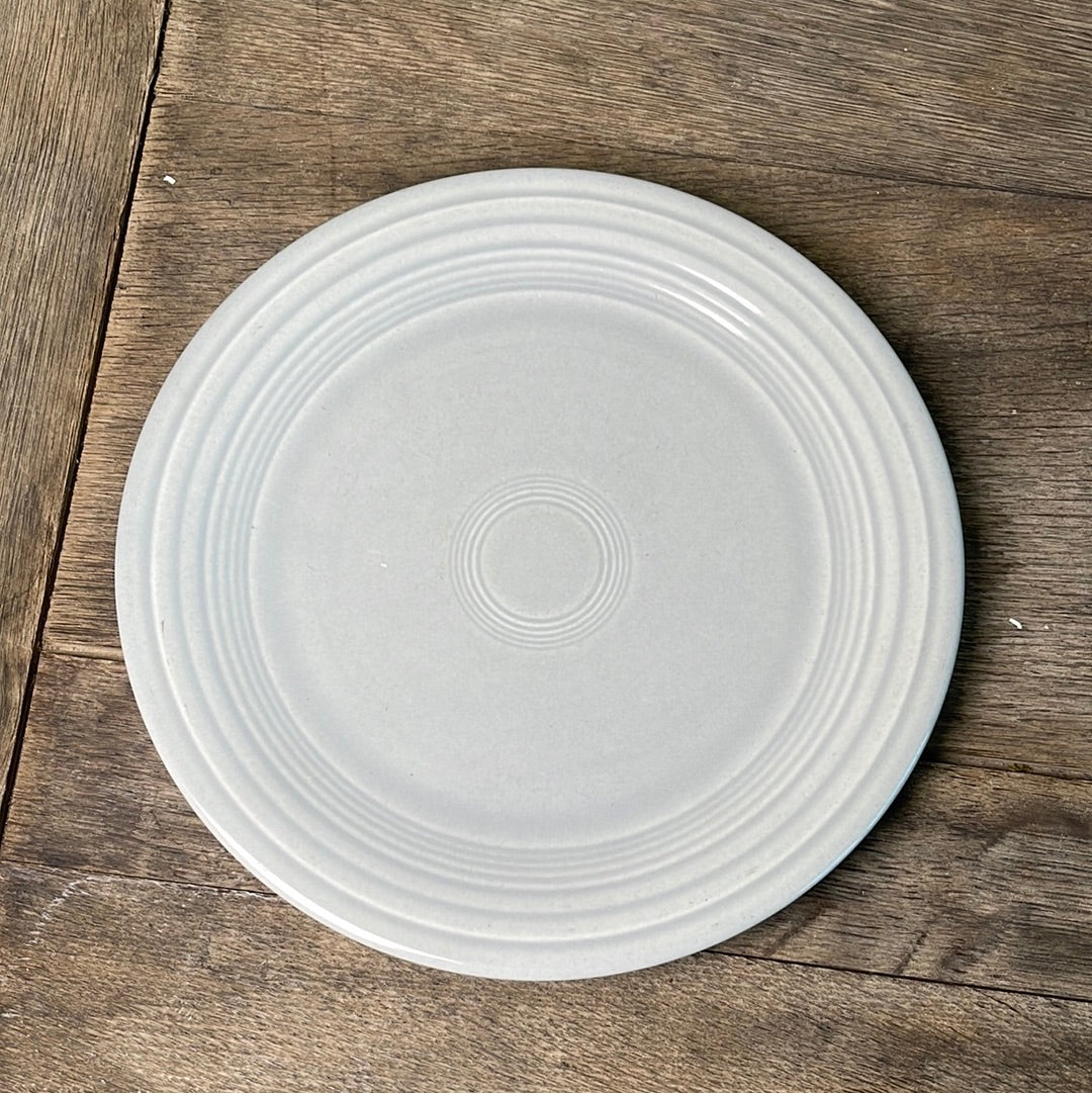 Original Fiestaware Vintage Gray Fiesta Luncheon Plate
