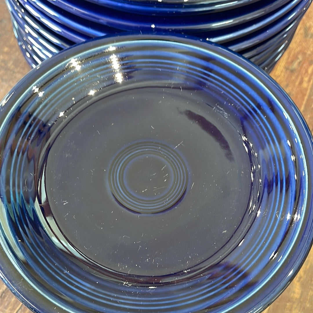 Fiestaware Bistro 7.25" Salad Plate in Cobalt from July 1997