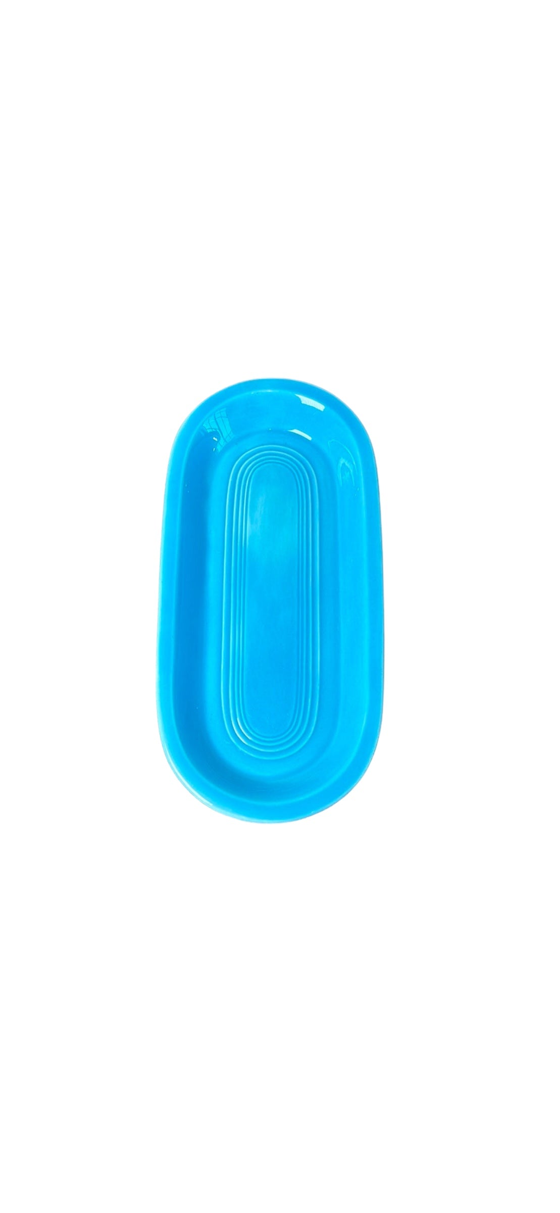 Vintage Turquoise Fiestaware Utility Tray