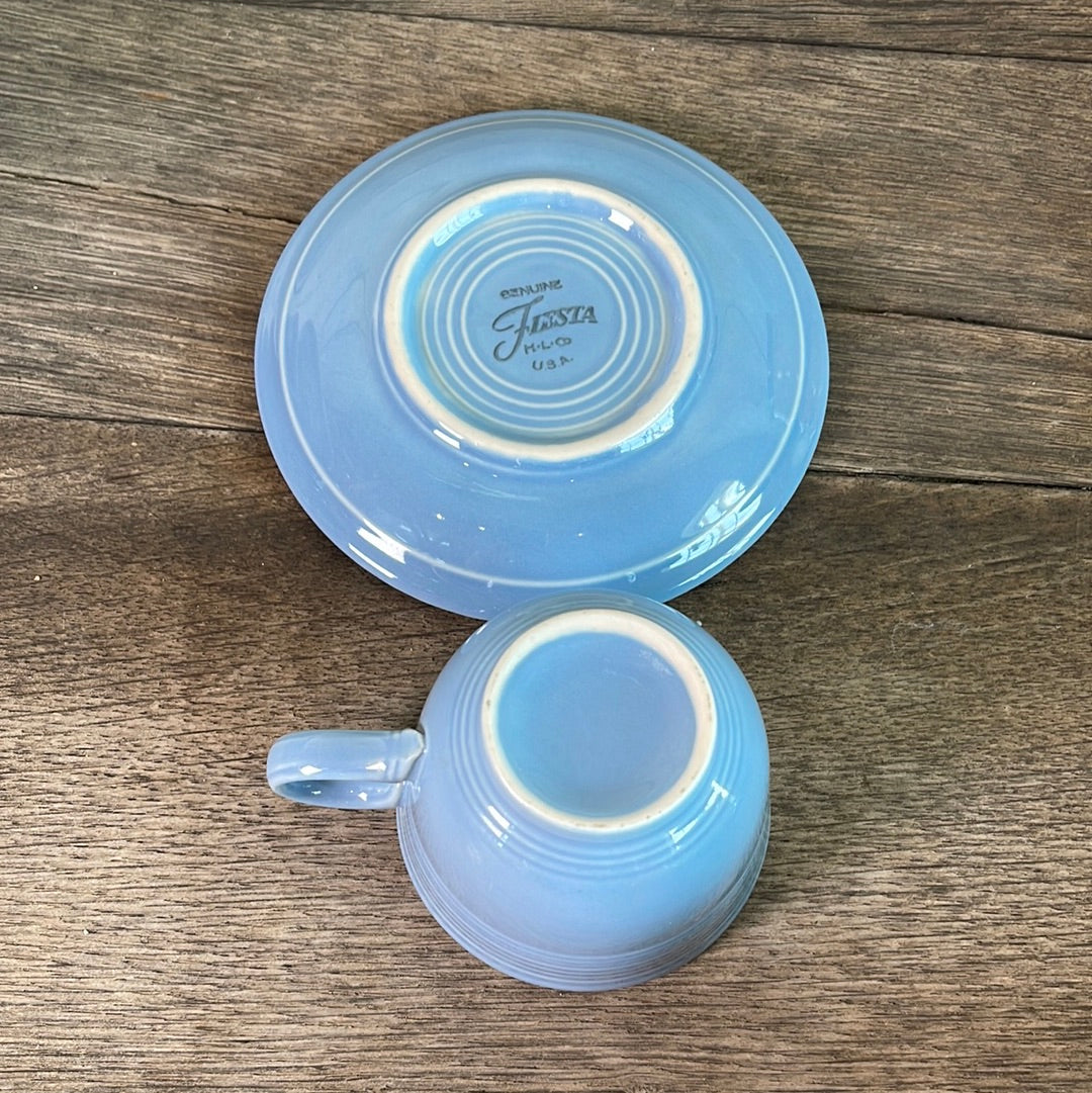 Fiesta Periwinkle Cup & Saucer