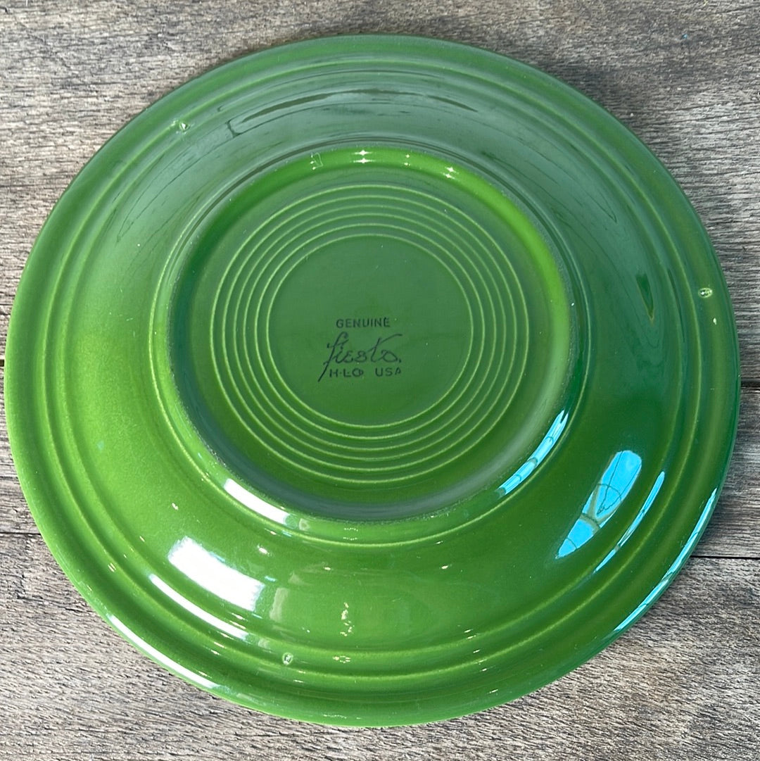 Vintage Fiestaware Forest Green Dinner Plate 10.25”
