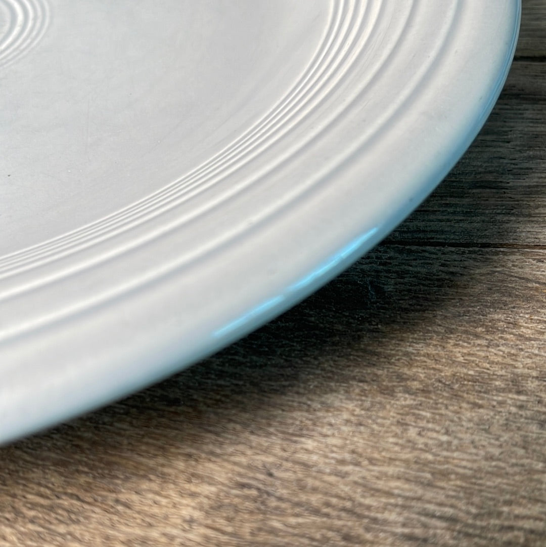 Vintage Fiestaware Grey 10.5” Dinnerplate