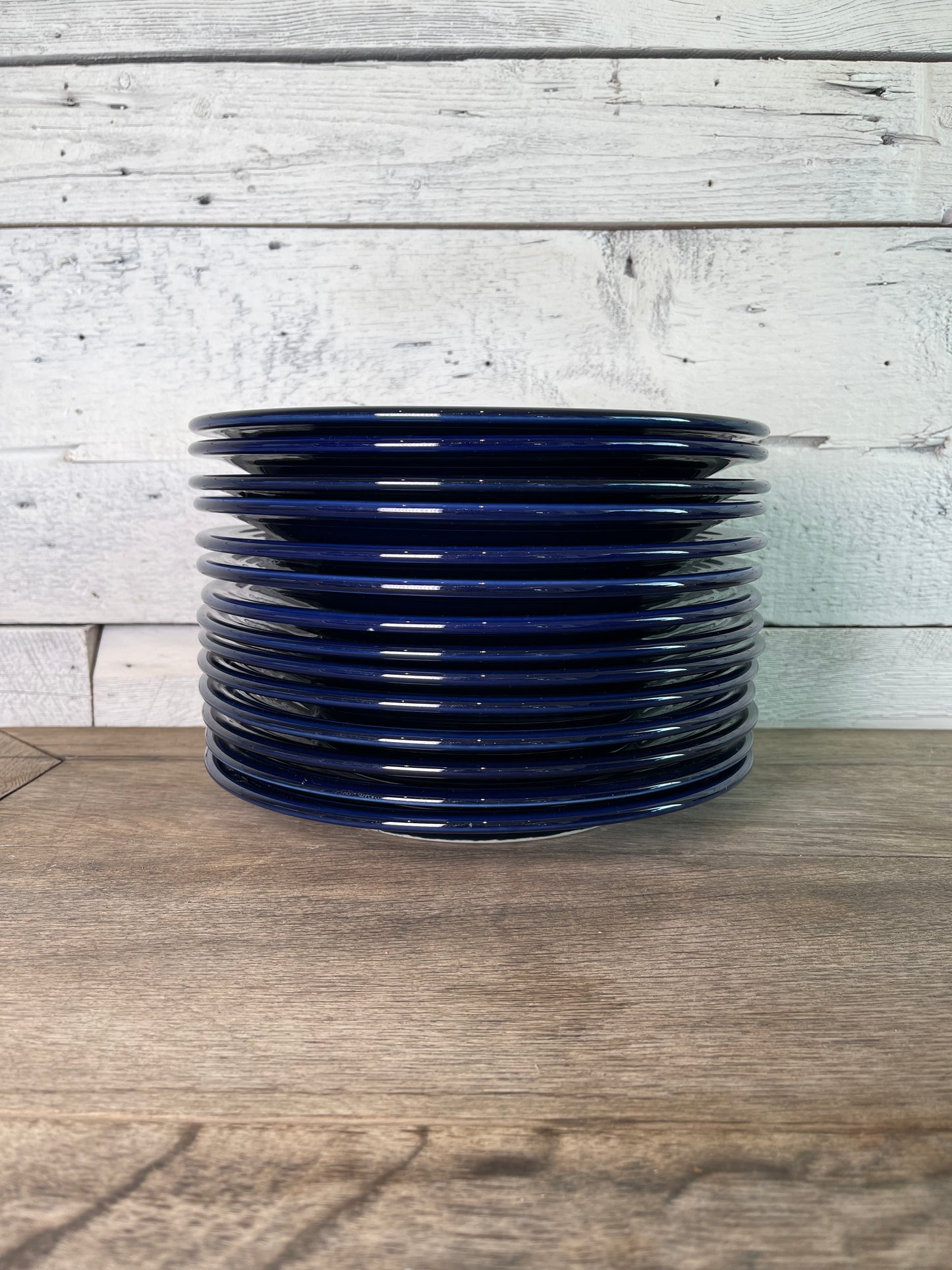 Fiestaware Bistro 10.5" Dinner Plate in Cobalt from July 1997