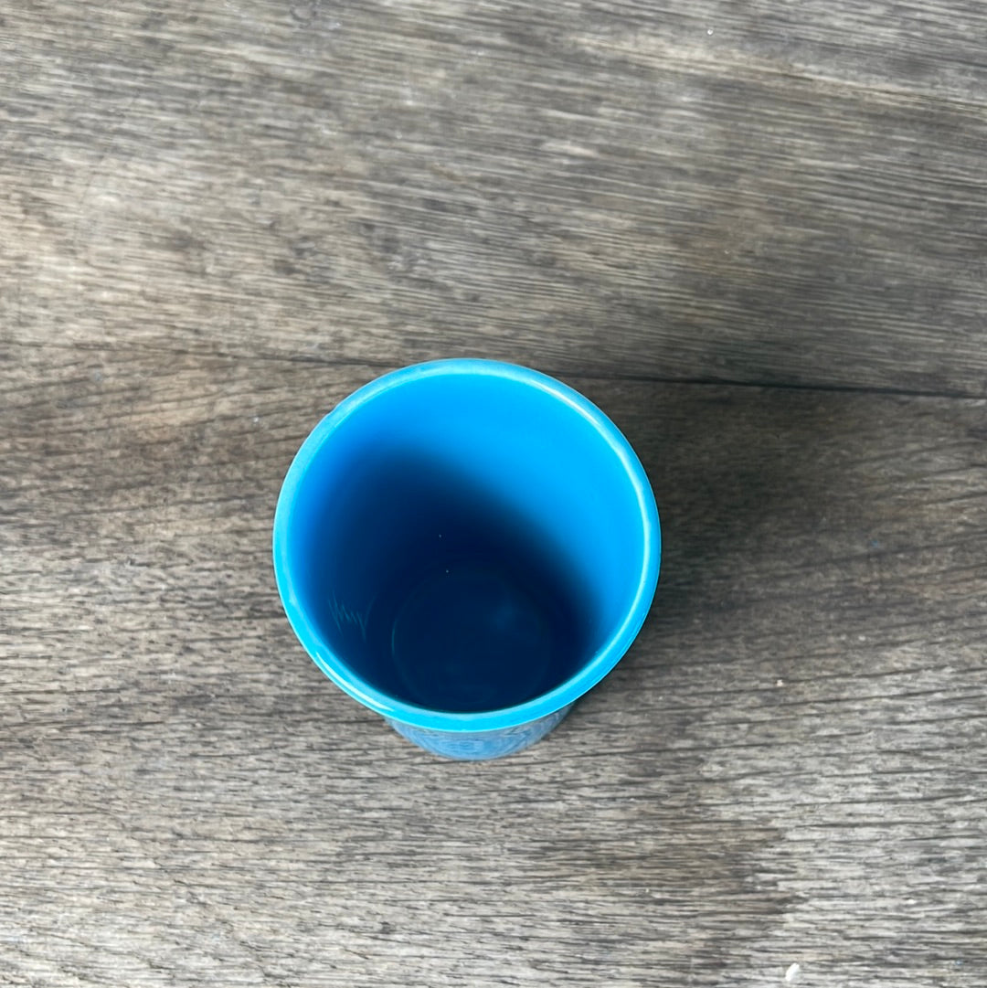 Vintage Fiestaware Juice Tumbler Fiesta Turquoise