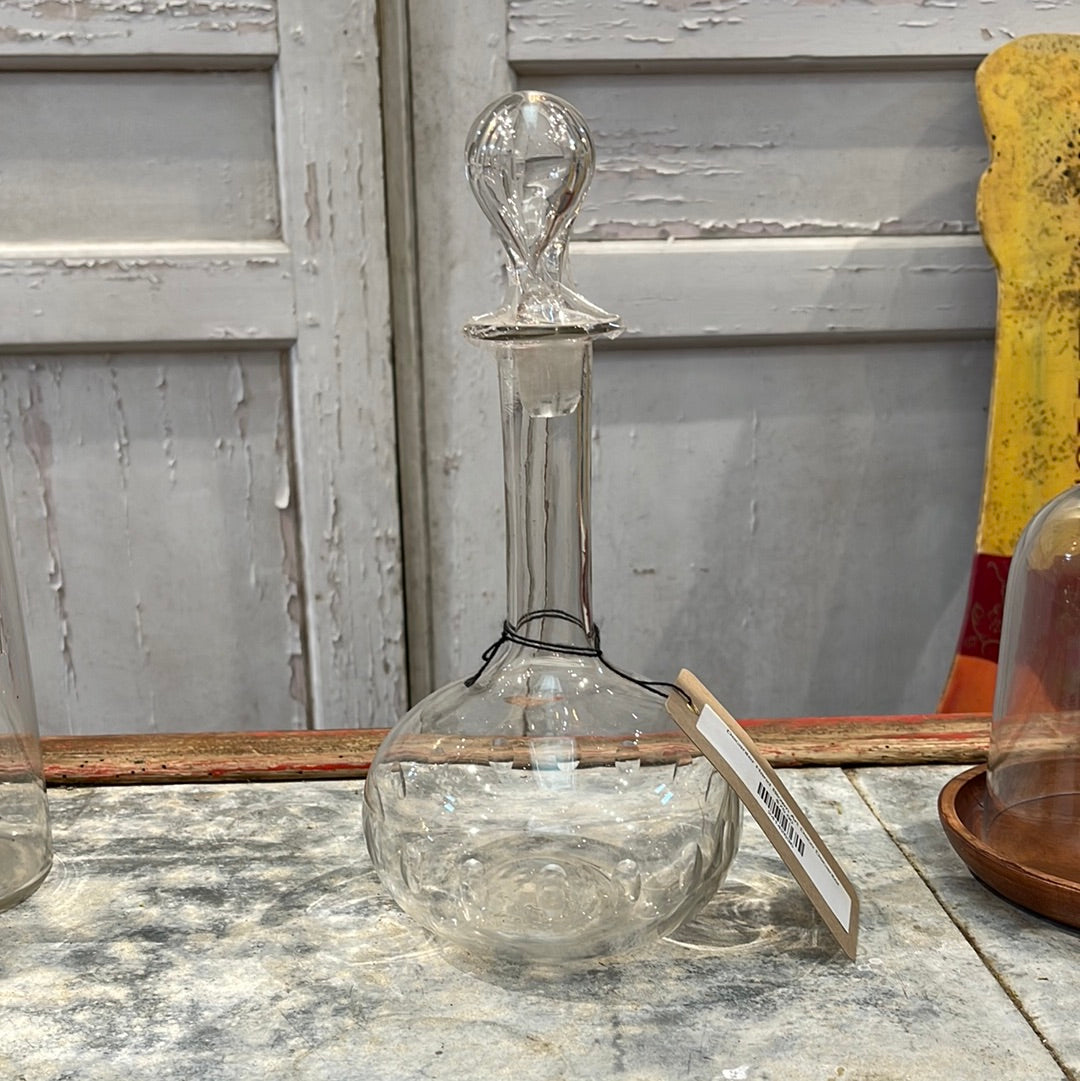 Decanter Hand Blown Art Deco