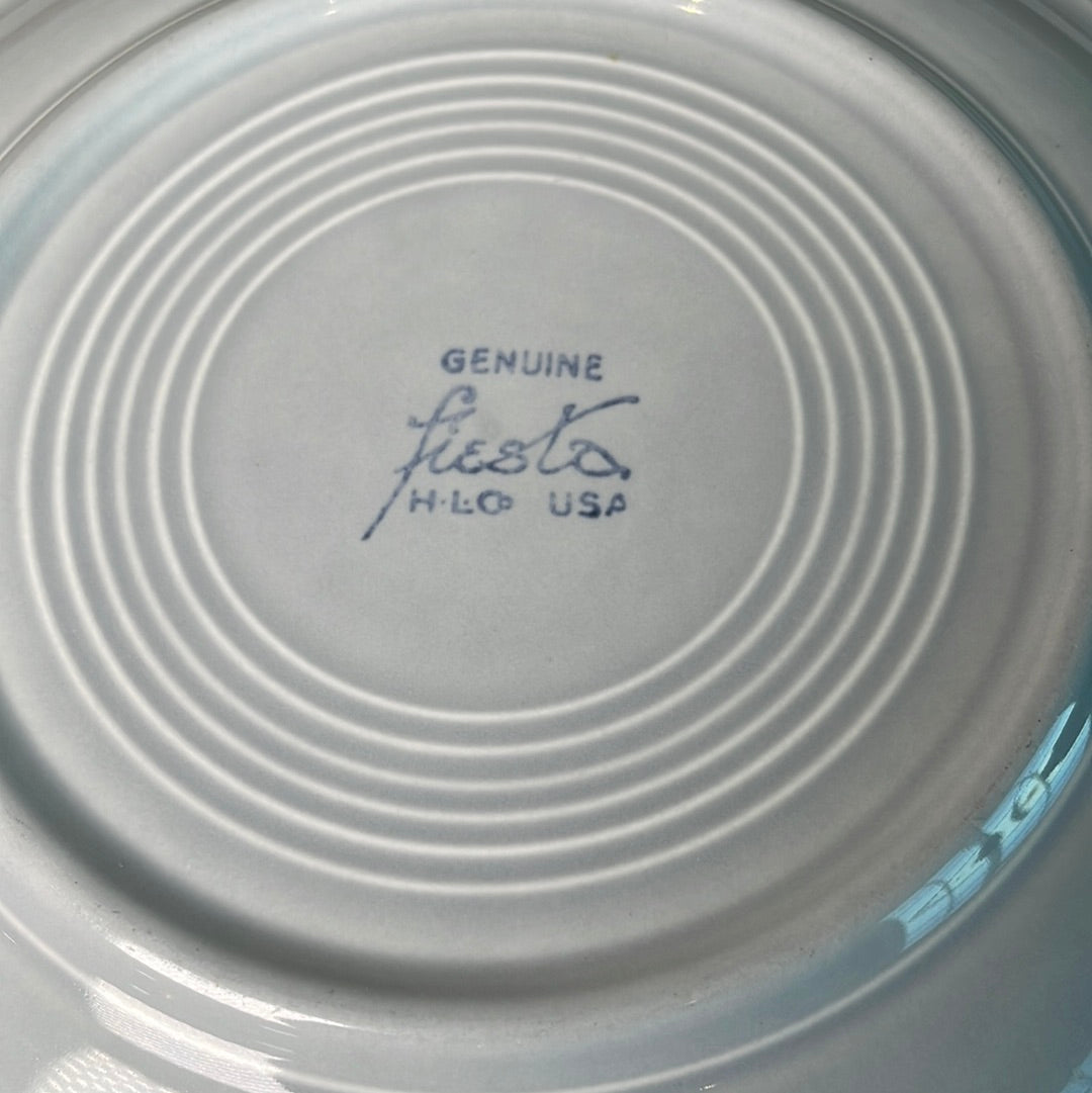 Vintage Fiestaware Grey 10.5” Dinnerplate
