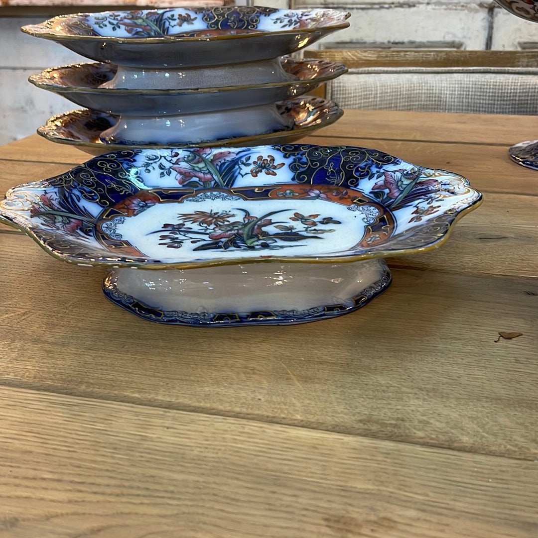 Wedgwood Pearlware 'Iris' Partial Dessert Service