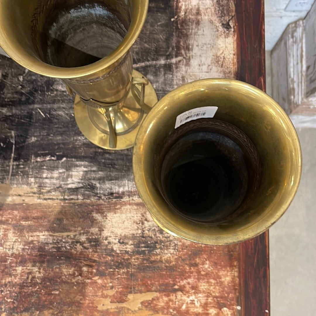 Trench Art Vase from Shell Casings