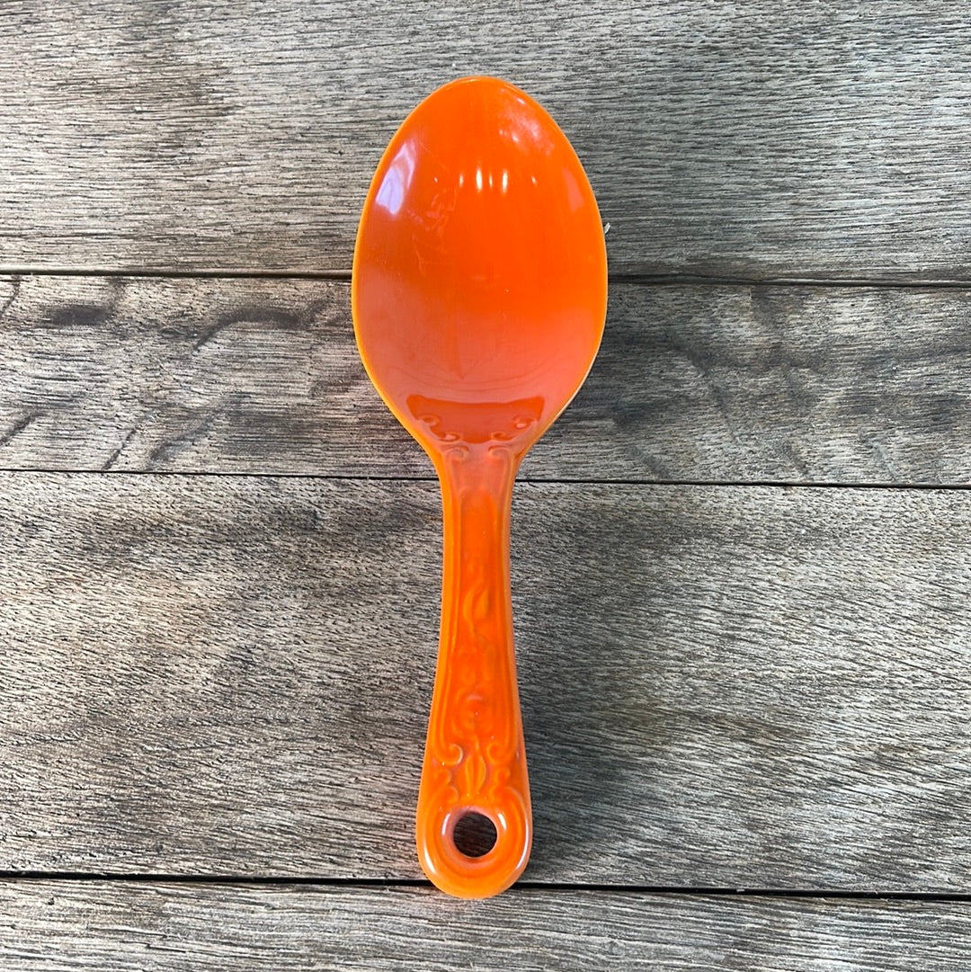 Vintage Fiestaware Kitchen Kraft Salad Spoon in Original Red