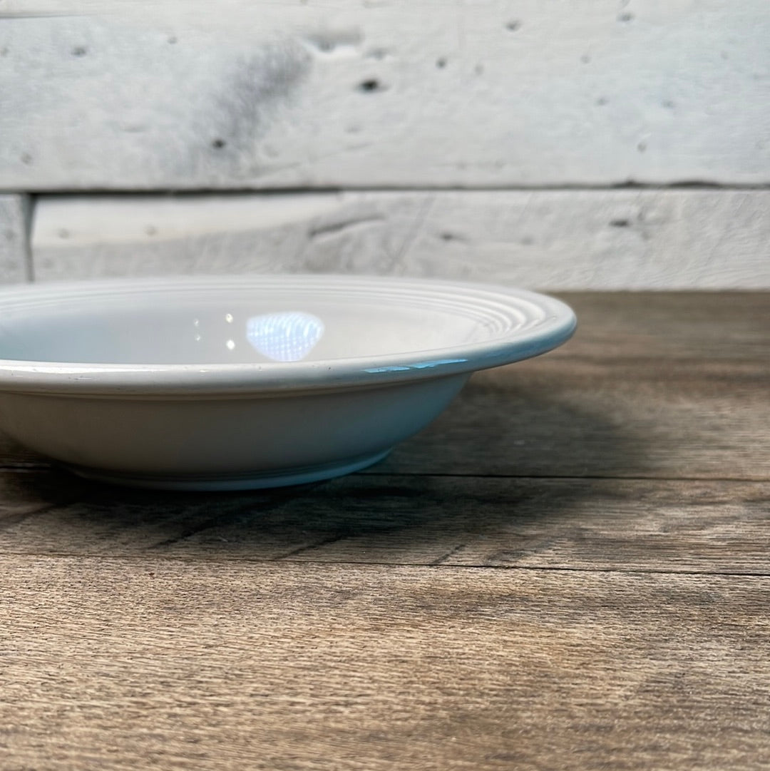 Vintage Fiestaware Grey Rim Soup Bowl