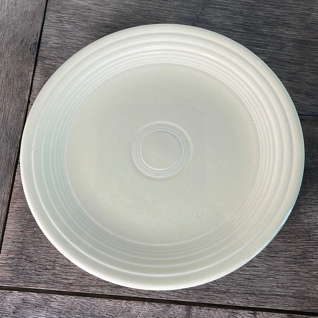 Vintage Fiestaware Yellow 9.5” Luncheon Plate Fiesta ware