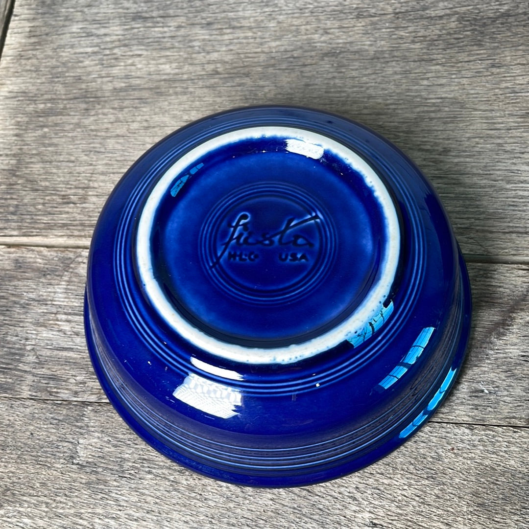 Cobalt Fiestaware Cereal Small Bowl