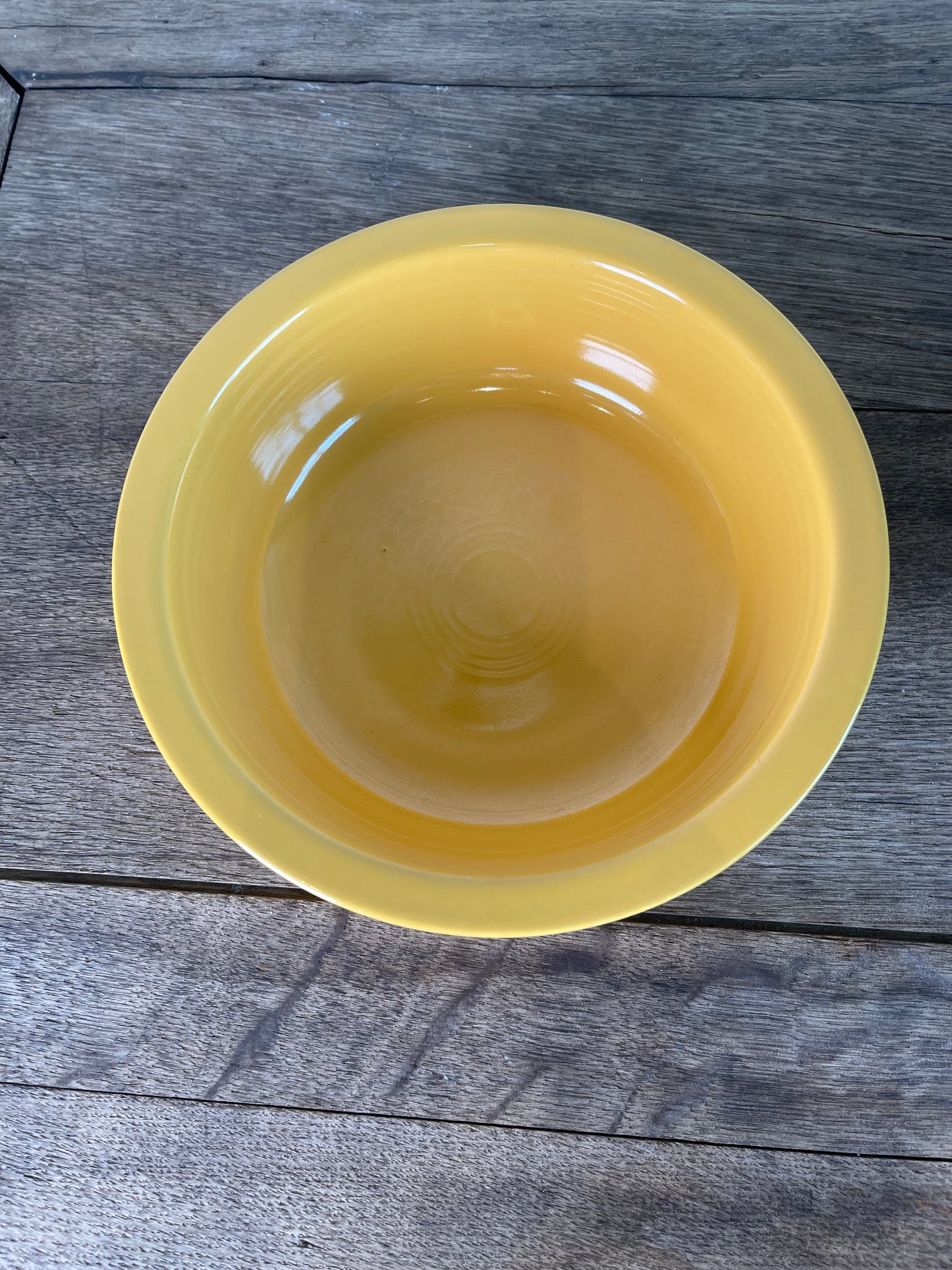 Fiesta ware Antique Gold Nappy Bowl