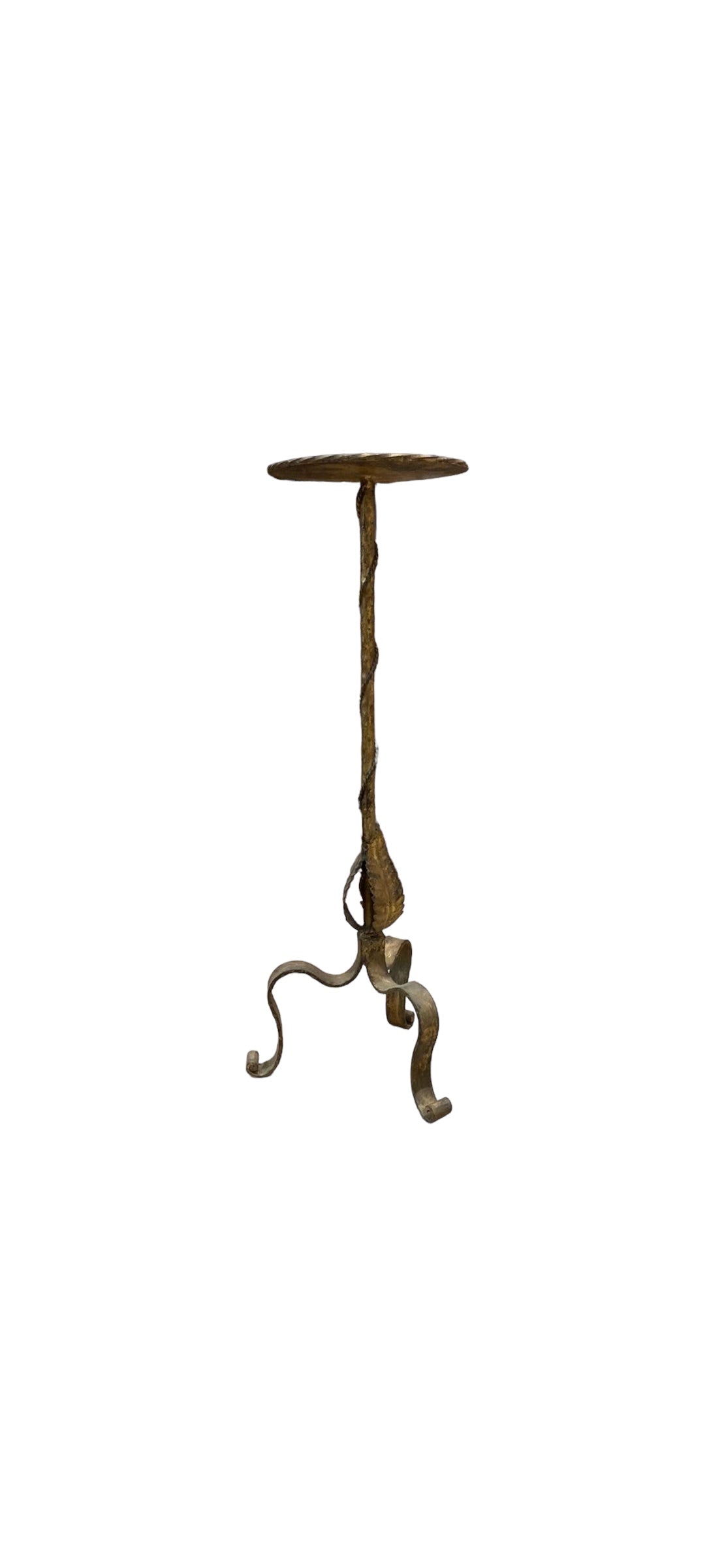 Gilded Iron Martini Table 119569