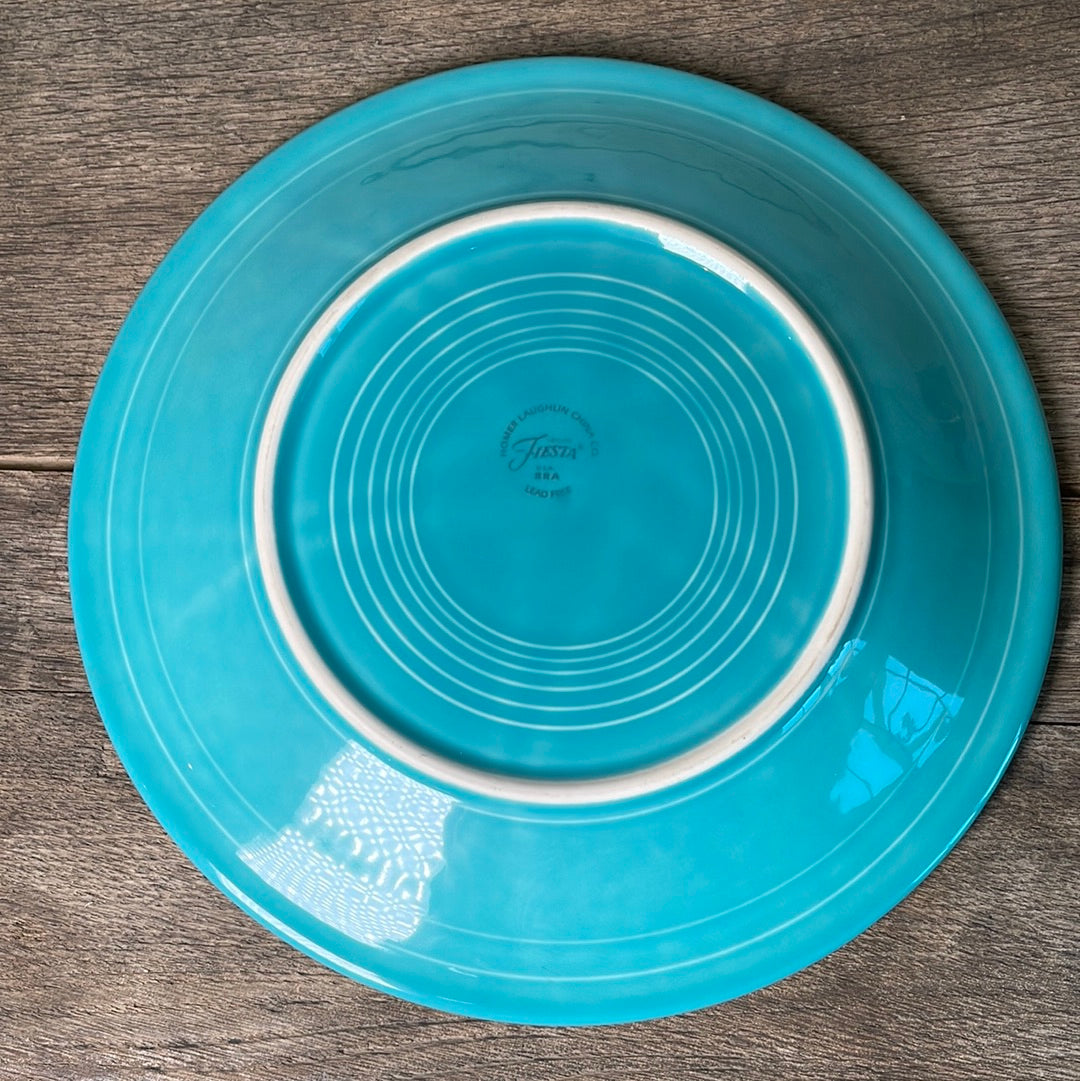 Fiesta ware New Turquoise 10.5” Dinnerplate