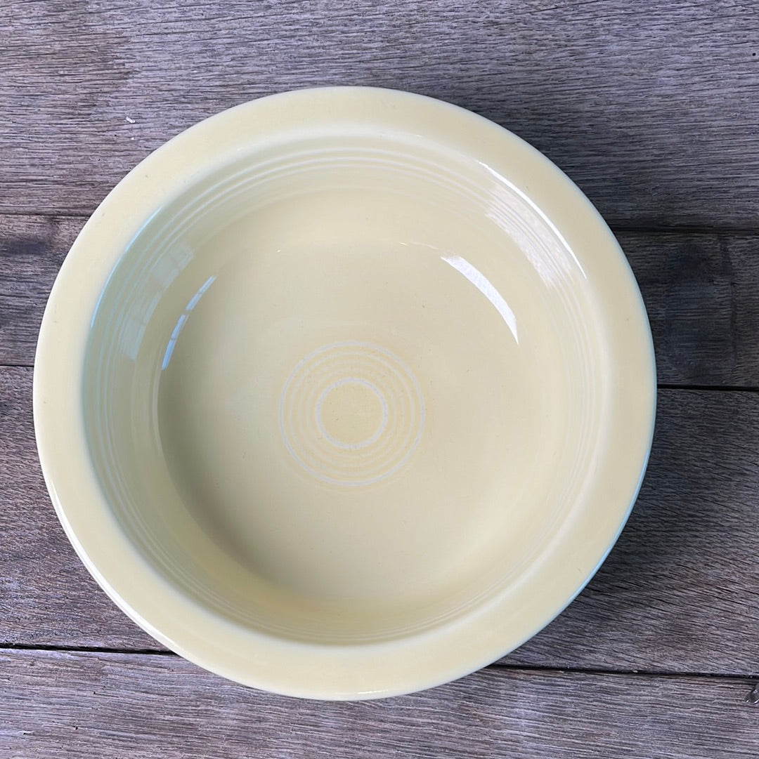 Fiestaware Nappy 8” Bowl New Yellow